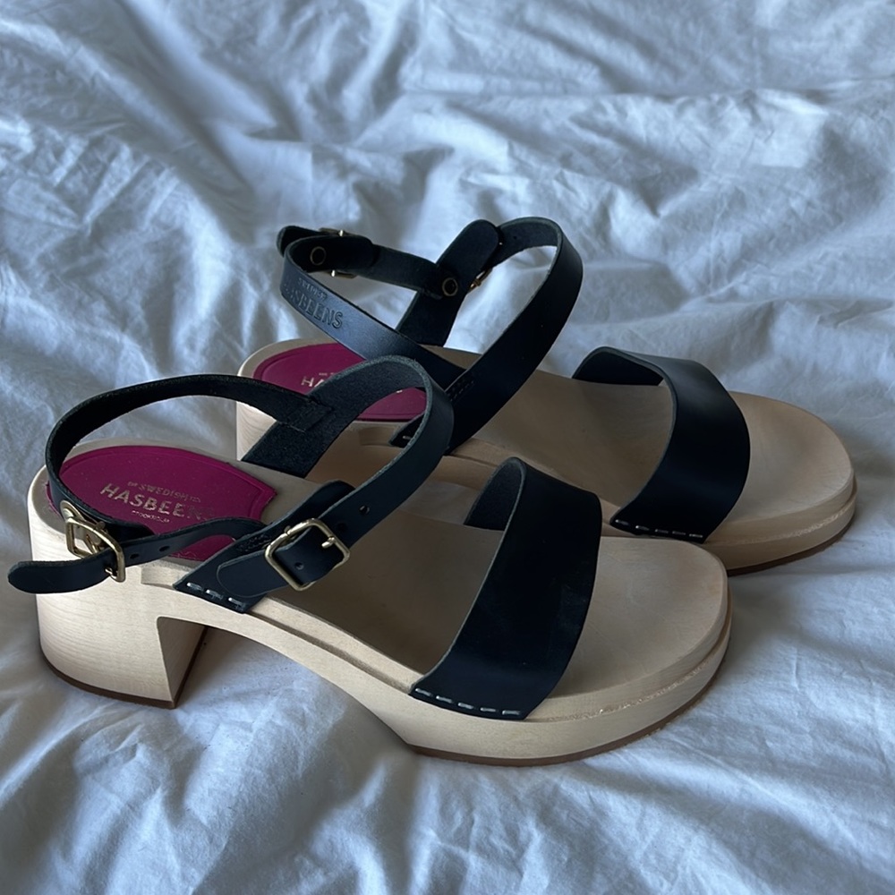 Swedish hasbeen sandals